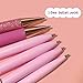 YOXMJDB Pink Pens for Women, 6 Pcs Cute Pens Ballpoint Pen Bulk, 1.0mm Medium Point Black Ink, Office and School Supplies Fancy Nice Pen Gifts for Girls Nurse Teacher (Pink)