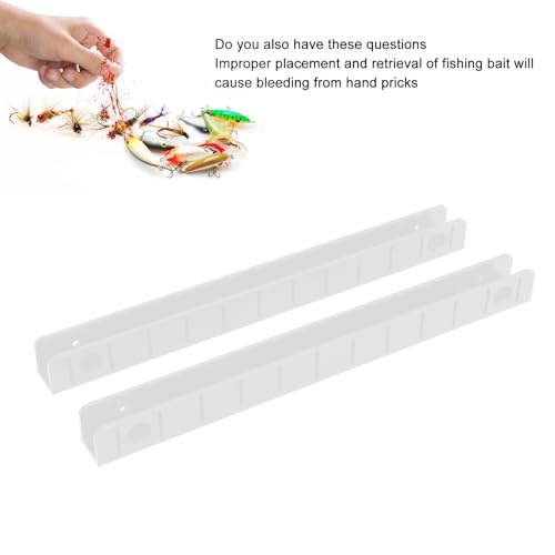 Fishing Tool Holder for Boat,2 Pcs Fishing Hook Knife Pliers Holder for Boat, Marine Tackle Rack Holder,Fishing Bait Lure Organizer Rack Yacht Boat Speedboat Fishing Soft Lure by Generic - Image 4