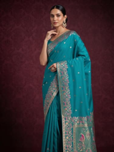 Monjolika Fashion kanjivaram silk saree in soft silk – image 4