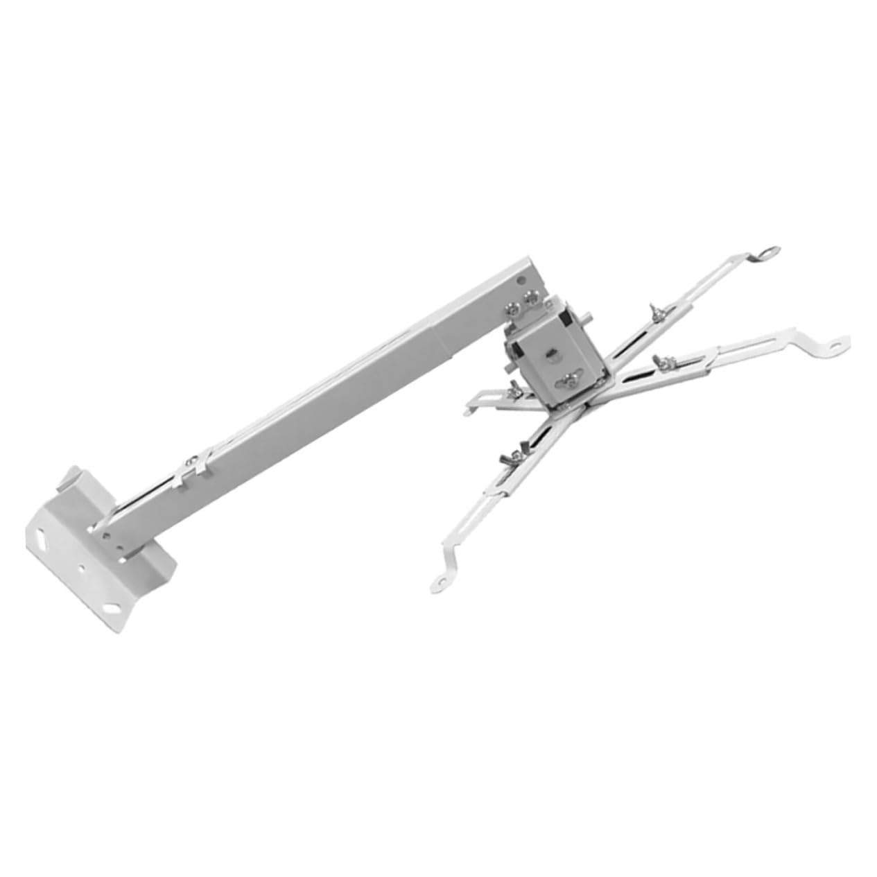 NUOBESTY Supporto da Soffitto per Proiettore Regolabile in Altezza in Acciaio Alta Resistenza Design Orientabile per Home Cinema