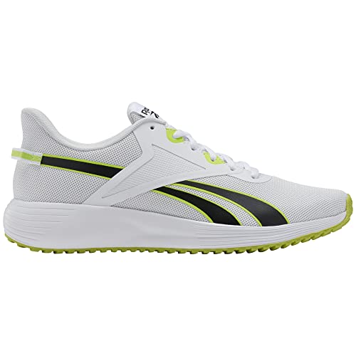 Reebok Lite Plus 3 Men's Running Shoes, White/Black/Maroon, 11,5