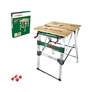 Bosch Home and Garden Work Bench PWB 600 (4 blade clamps, cardboard box, max. load capacity: 200 kg)