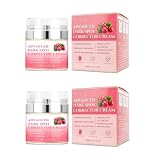 2 cremas de arbutina, crema facial de ácido hialurónico, aclara y refina, mejora la piel para el cuidado e hidratación de la barrera de la piel