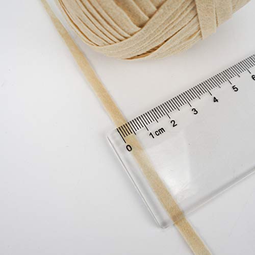 Image of NICEEC 3 Skeins Kraft Paper Yarn 474yds /5.3oz - Beige | Crochet & Knit, DIY Project Starter Kit,Handbag,Sun Hat,Shoes, Shopper Bag