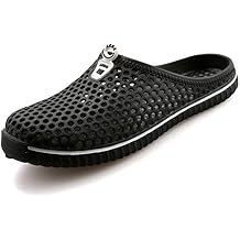 Ausom Mens Slip On Beach Garden Sandal Clog Shoes