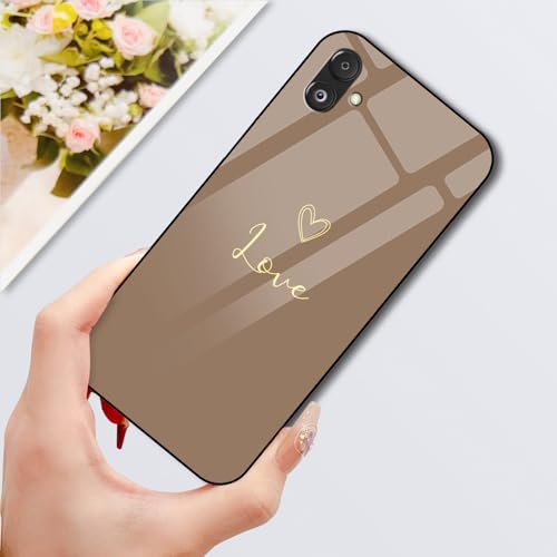 Image of COLORflow Back Cover Compatible with Samsung F14 5G | Heart Notes Color Customized | Shockproof TPU Bumper with Camera Protection Back Cover Compatible with Samsung Galaxy F14 5G