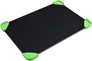 VALICLUD Quick Defrosting Tray for Meat and Food Small 23x16.5x0.2cm with Silicone Feet Pads Kitchen Defrost Board for Fast Food Thawing and Safe Meat Preparation Random Color