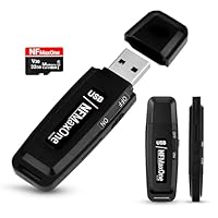 Digitaler Spionage-Aufnahmegerät mit 32 GB MicroSD im Lieferumfang enthalten | Mini-Audiorekorder ideal für Meetings, Interviews, Unterricht, tragbarer USB-Brenner mit bis zu 500 Stunden ST-Aufnahme