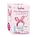 Produktbild Bebe Oster-Überraschung mit süßem Haarband für deine Pflegeroutine, 3-teiliges Geschenkset für Frauen und Mädchen, enthält 5in1 Pflegende Reinigungstücher, Feuchtigkeitspflege und Soft Shower Cream