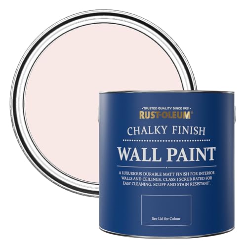 Rust-Oleum Pink Matt Emulsion Wall Paint - China Rose 2.5L