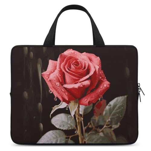 Sac ordinateur portable roses et inscription Love pour exprimer votre style