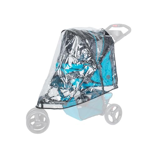 PETIQUE PVC-Regenschutz für Haustier-Buggy, transparent, Einheitsgröße