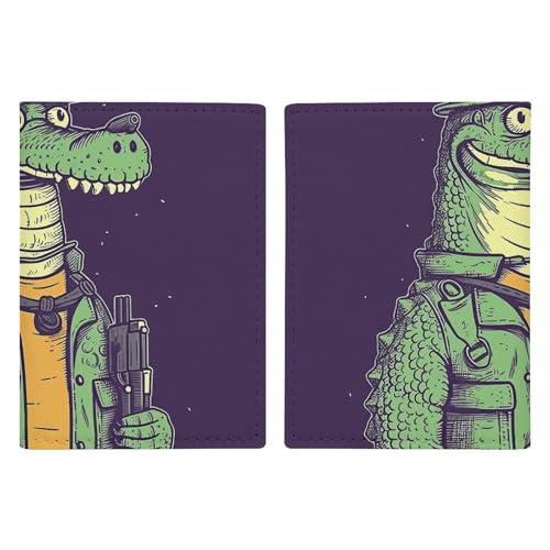Étui de passeport crocodile, le cadeau de voyage parfait en cuir