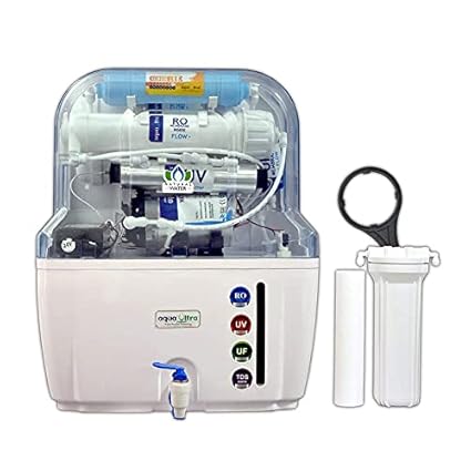 AQUAULTRA Classic RO+UV+B12+TDS Controller Water Purifier Ultra Filtration Latest Technology Based Aqua Guard for Home and Offices