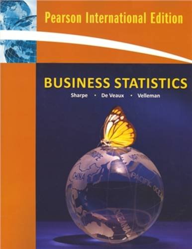 Business Statistics: International Edition