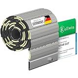 Rollwin ROLLADEN ALU Mini 37 Grau Gebohrte Endleiste Rolladenpanzer Aluminium Lamelle mit Rollladendämmung Rollladenfenster Rollladen DEUTSCHE Produktion zum Einbauen Hier Konfigurieren »»