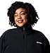 Columbia Women's Sequoia Grove Half Zip Fleece Jacket, Black, X-Large