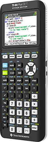 Texas Instruments 84CEPY/FC/4E6 Kalkulator, Czarny,