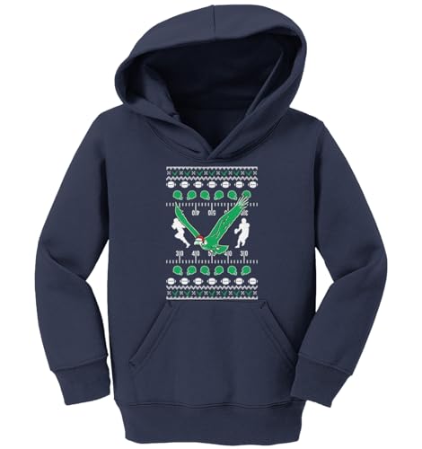 Eagle Ugly Christmas - Philly Xmas Toddler/Youth Fleece Hoodie2