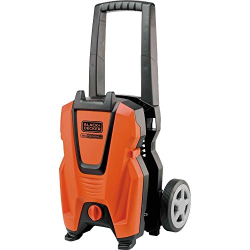 Black+Decker 14625 PW1800WS - Lavadora de alta presión, 1800 W, 240 V, naranja/negra