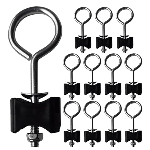 Quincaillerie métallique Yardwe : 12 vis de fixation robustes pour pieds de trampoline