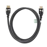 Cabo de vídeo, conector banhado a ouro 24K 8K Transmissão 8K HDMI Imagem Ultra Clara para decodificadores para TVs(1m)