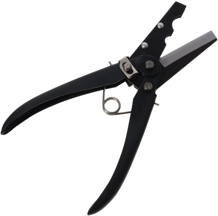 Soft Tube Cutter Small Compact Whole Body Steel Hose Cutter Easy to Carry Plastic Tubing Cutter PU PE Nylon Tube