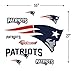 Fathead New England Patriots: Logo - Officially Licensed NFL Removable Wall Adhesive Decal