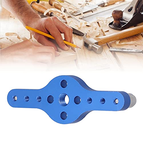 Gabarito de cavilha, aparência anodizada, kit de gabarito de autocentro rápido e preciso para marcen