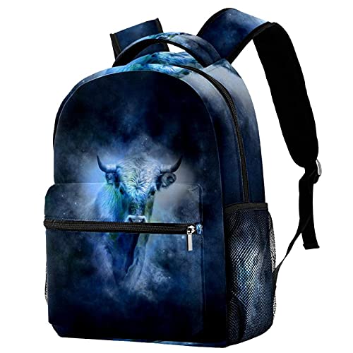 Sac à dos de voyage et campus pour astrologie avec porte-bouteille