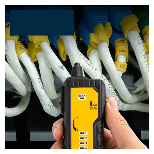 Comprobador de cables y detector de red con identificacion precisa de linea 2