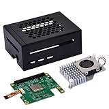 GeeekPi AI HAT+ Build-in Hailo AI Accelerator with Metal Case & Active Cooler for Raspberry Pi 5 (26 Tops)
