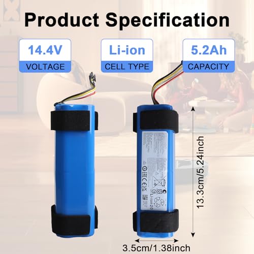 Batería para MAXQ5 Pro y Q7 de 5200 mAh para limpieza completa 3