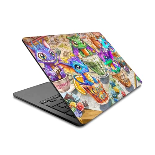 Évitez les rayures sur MacBook Air 13.6 avec le vinyle autocollant dragon Ruth Thompson