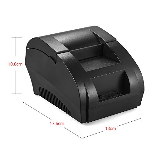 POS-5890K 58mm USB Thermal Printer Receipt Bill Ticket POS Cash Drawer Restaurant Retail Printing by Rookin - Image 2