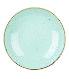  Churchill Stonecast -Coupe Bowl Schüssel- Durchmesser: Ø24,8cm, Farbe wählbar (Duck Egg Blue)