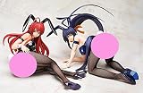 SHATKA Figura Ecchi Figura Hentai 1/4 Himejima Akeno y Rias Gremory Bunny Ver.【High School DxD】Estatua animada Modelo Busty Hot Girl Anime Personaje Estatuas Modelo de juguete en caja Figuras coleccio