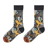 X-Institute Durchsichtige Söckchen Aus Glasseide Für Damen Mit Blumenmuster Elegante Vintage Wadenstrümpfe Den Täglichen Gebrauch Strumpfwaren Trendige Socken Mit Blumendruck Damen Leicht