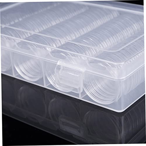 Caja organizadora transparente para monedas Lurrose miniatura 2