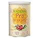 Produktbild MADENA Pro Vegan Protein Pulver  rein pflanzliches Proteinpulver aus Reis u. Erbsen ohne Soja  Eiweißpulver vegan mit hochdosiertem Granatapfelextrakt für deinen Protein-Shake, ohne Zucker