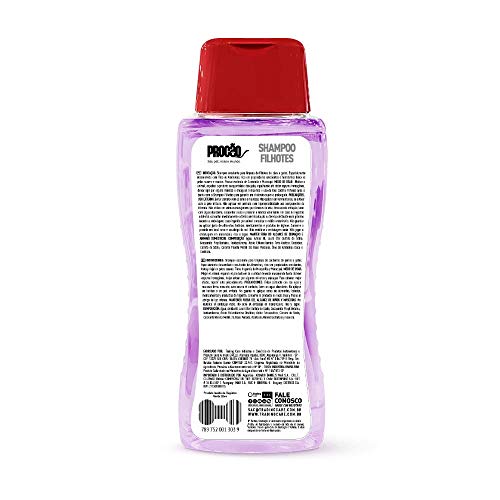 Shampoo Filhotes para Cães e Gatos 500 ml PROCÃO, Roxo