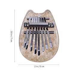 BIENKA Kalimba 8 Touches Pouce Piano en Bois Pouce Piano Vintage Panda Conception Portable Instrument De Musique Cadeau… - Les Beatles, Paul McCartney, John Lennon, RIngo Starr, George Harrison BIENKA Kalimba 8 Touches Pouce Piano en Bois Pouce Piano Vintage Panda Conception Portable Instrument De Musique Cadeau… – Image 2
