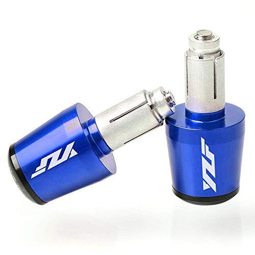22mm 7/8" motorcycle Handlebar Plugs End Caps for YZF R1 R6 R125 R6S R25 R3 600R 2000-2022 (Blue)