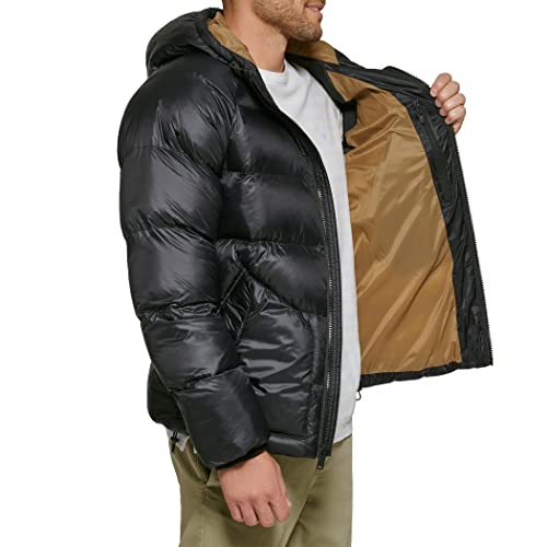 Dockers Men's Recycled Quilted Hooded Puffer Jacket4