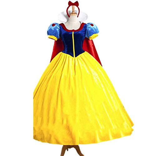 Ffshop Halloween Costume Femme Cosplay Vampire Blanche Neige Princesse Robe Reine Costume Costume (Color : A, Taille : L) Cover