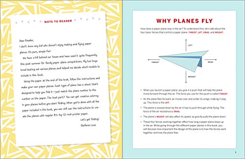 The Awesome Paper Airplane Book For Kids: Creative Designs And Fun Tear-Out Projects #TOP3