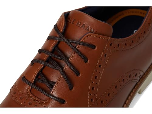 Cole Haan Men's Flexgrand+ Cap Toe Oxfords, British Tan, 9.5-M US