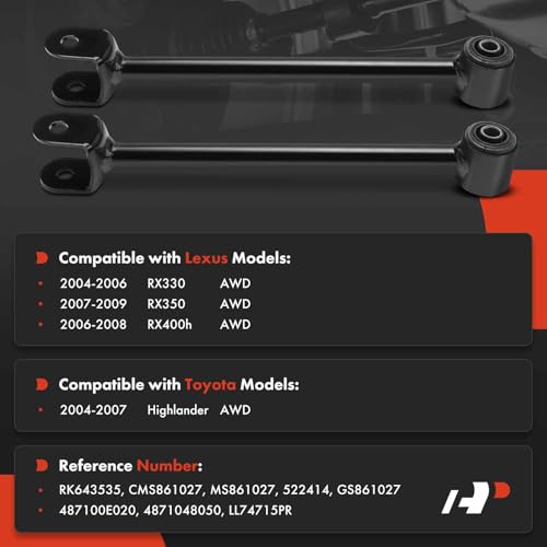 A-Premium Rear Forward Lower Control Arms with Bushing by A-Premium - Used condition - Image 2
