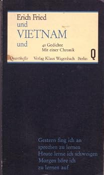 Paperback Und Vietnam Und: Einundvierzig Gedichte. [Mit Einer Chronik] Book