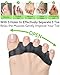 JOKHUE 4PCS Large Size Toe Spacers Separators for Women and Men Bunion Corrector, Overlapping Toes, Silicone Toe Spresders Stretchers for Feet Pain Relief (XL)